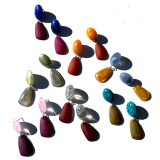 Chroma Pebble Drop Earings*  - PREORDER
