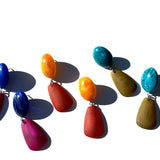 Chroma Pebble Drop Earings*