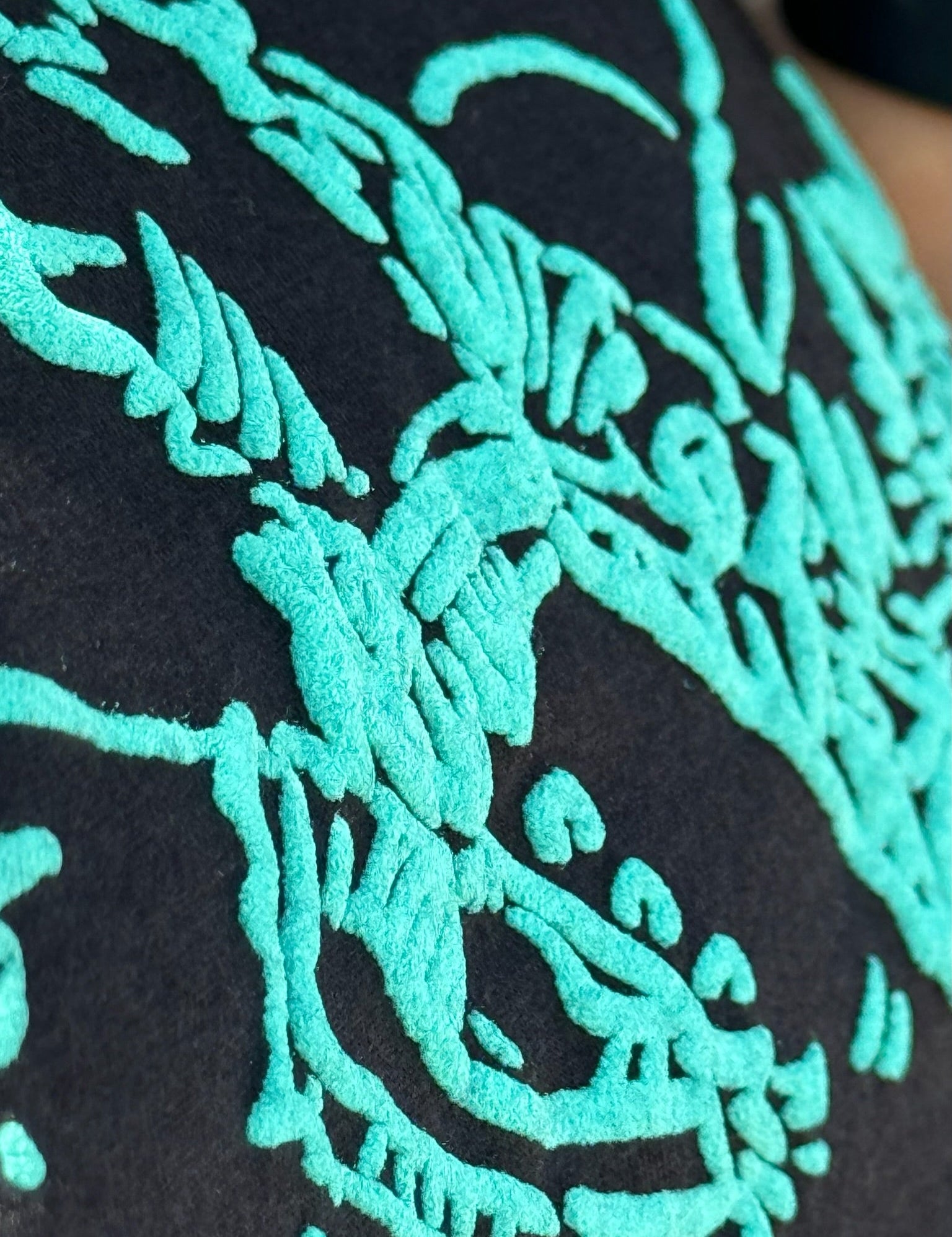 Roughrider in Turquoise Puff Tee
