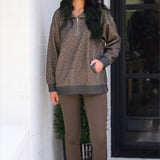 Everyday Pullover- Coco Leopard - PREORDER