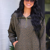 Everyday Pullover- Coco Leopard - PREORDER