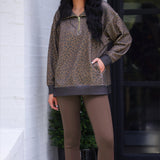 Everyday Pullover- Coco Leopard - PREORDER
