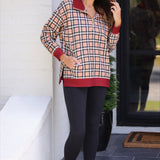 Everyday Pullover- Nora Plaid - PREORDER
