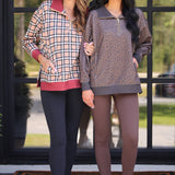 Everyday Pullover- Nora Plaid - PREORDER