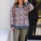 Everyday Pullover- Gwen Floral - PREORDER