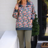 Everyday Pullover- Gwen Floral - PREORDER