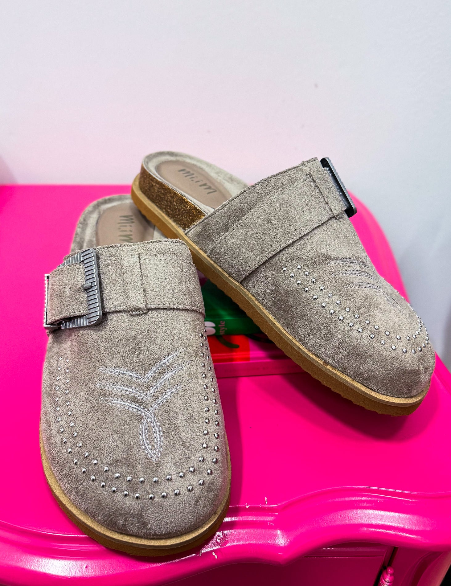 Juniper Slides - Grey - FINAL SALE