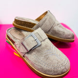Juniper Slides - Grey - FINAL SALE
