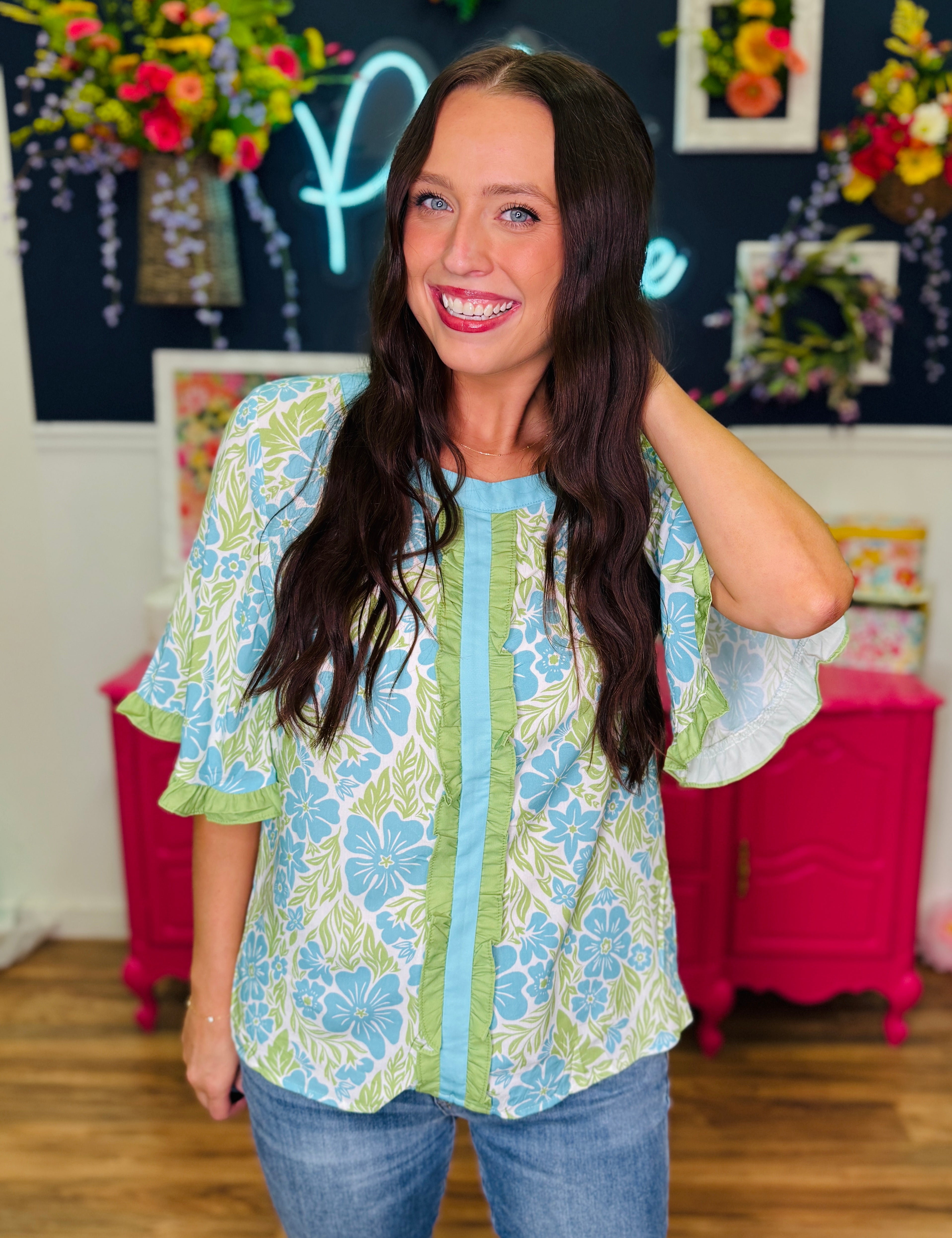 Retro Laguna Top
