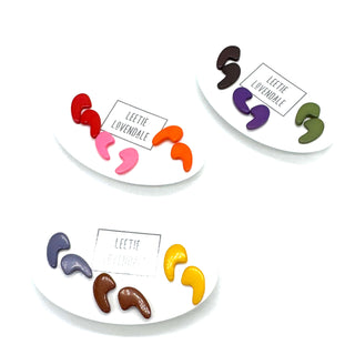 Mod Swish Stud Earrings Set  - PREORDER