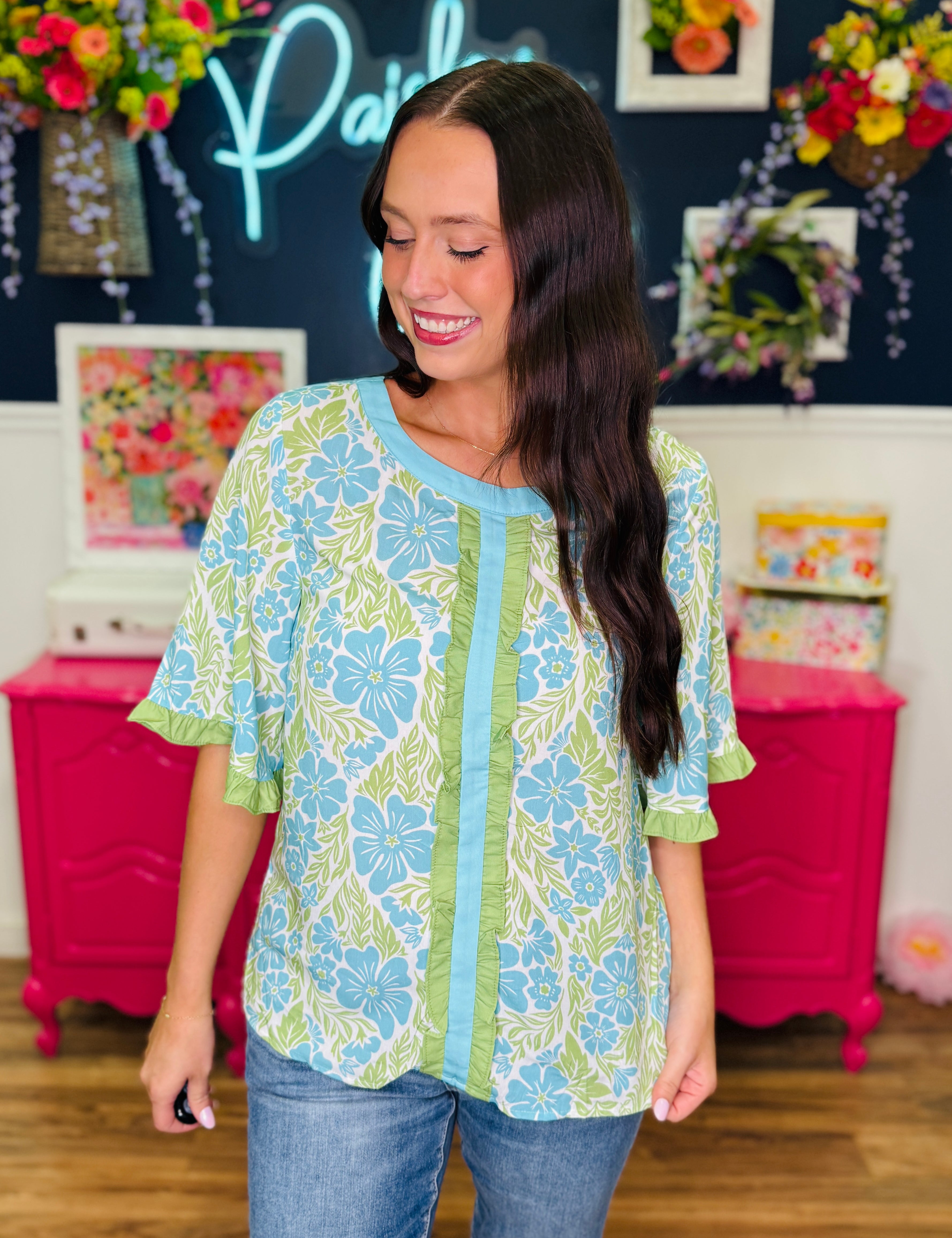 Retro Laguna Top