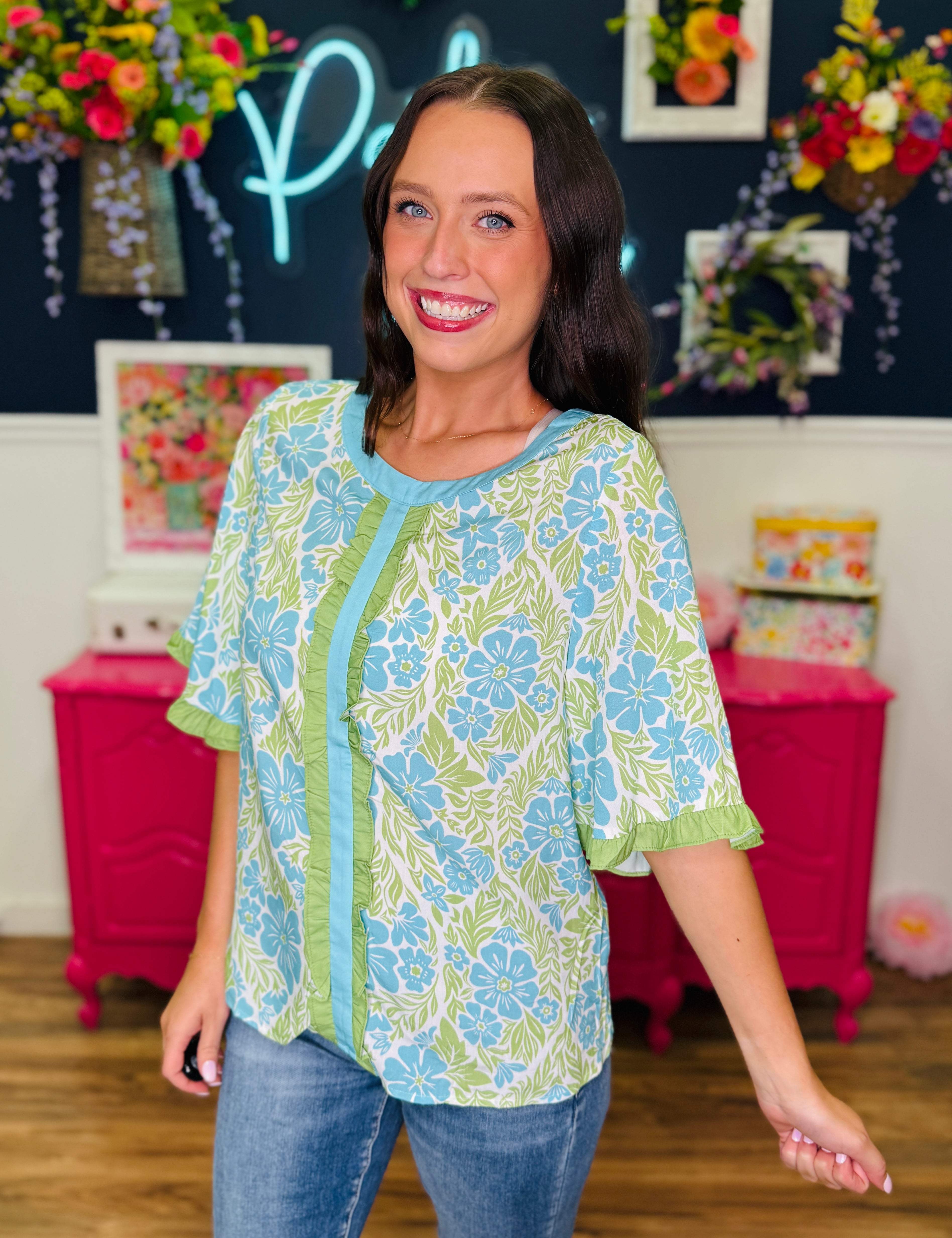 Retro Laguna Top