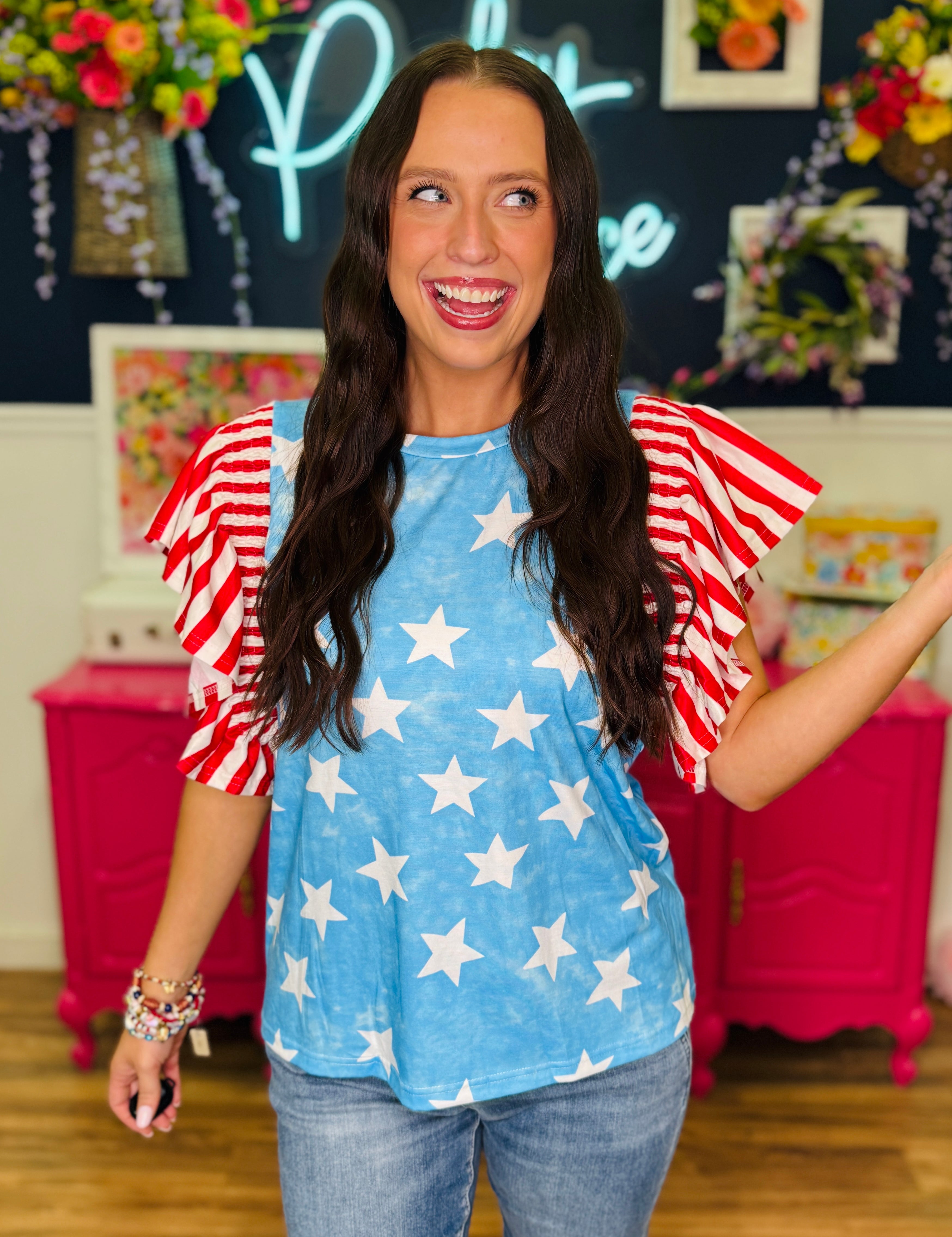 Sparkler Nights Top
