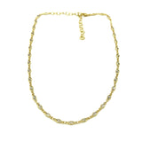 Marquis Crystal Channel Necklace & Bracelet - 2 lengths