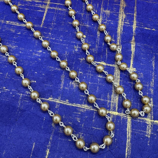 Daily Ritual Pearl Necklace - Gold 6mm  - PREORDER