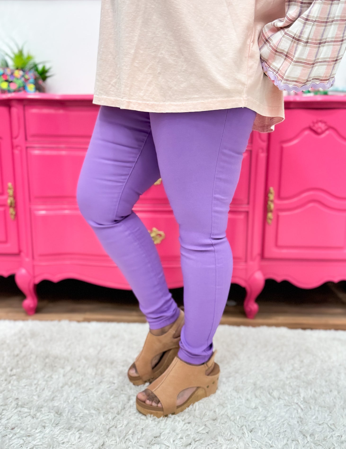 The Best For You Hyperstretch Skinny Jeans - Hydrangea - LAST ONES FINAL SALE