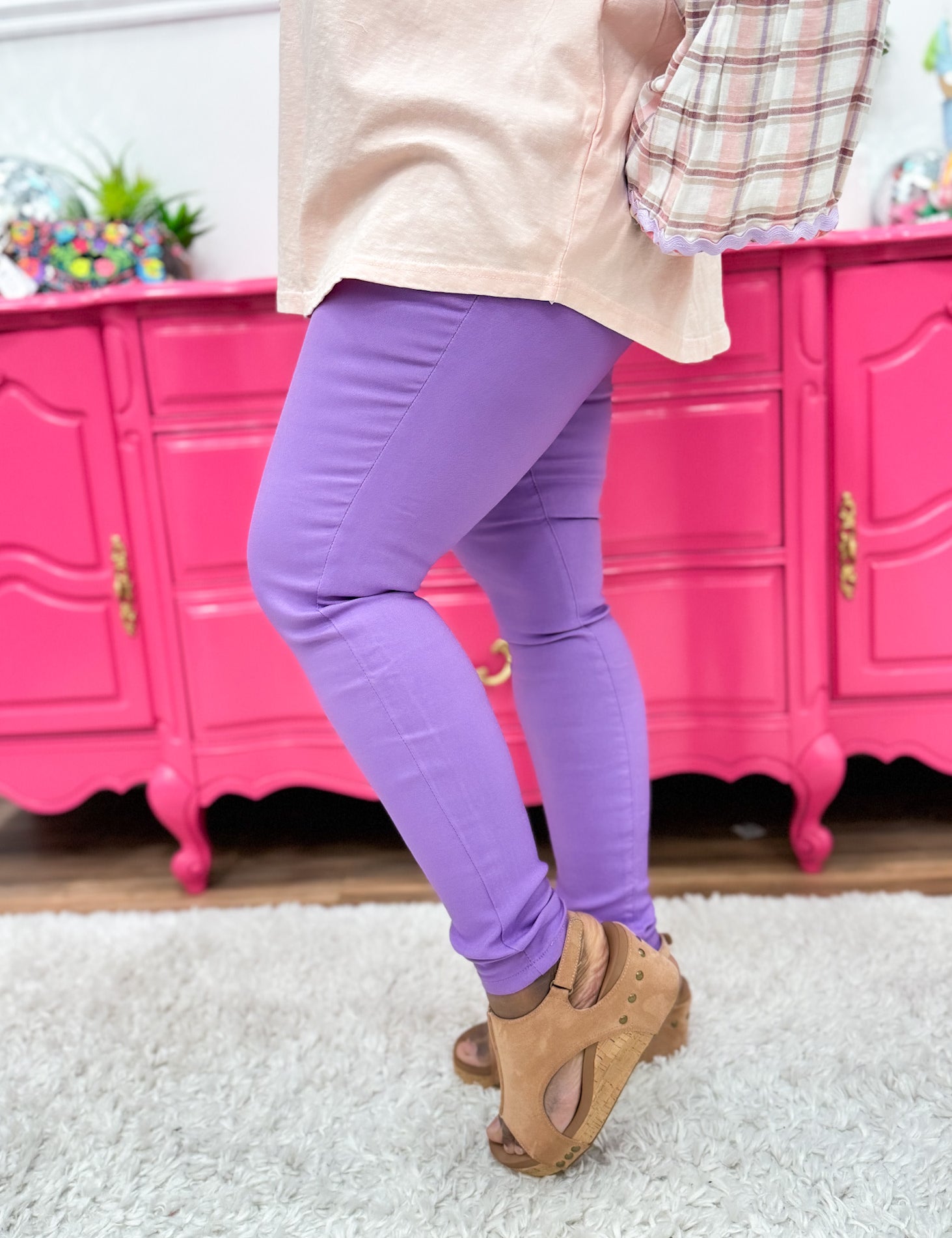 The Best For You Hyperstretch Skinny Jeans - Hydrangea - LAST ONES FINAL SALE