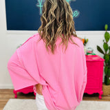 Hearts In Motion Top - Lt. Pink* LAST ONES FINAL SALE *