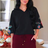 Well Loved Ribbed Skort- Burgundy - PREORDER