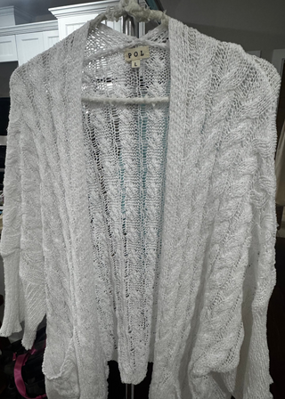 Let's See Cardigan - Ivory  - PREORDER