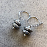 Jessa Hoop Drop Earrings - FINAL SALE