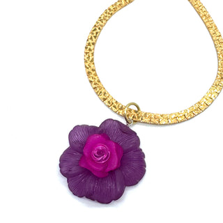 Romantic Garden Pebble Chain Necklace