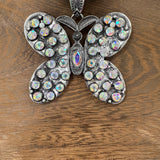 ATG LIVE AB Crystal Butterfly Pendant