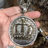 ATG LIVE Two Tone Crown Pendant