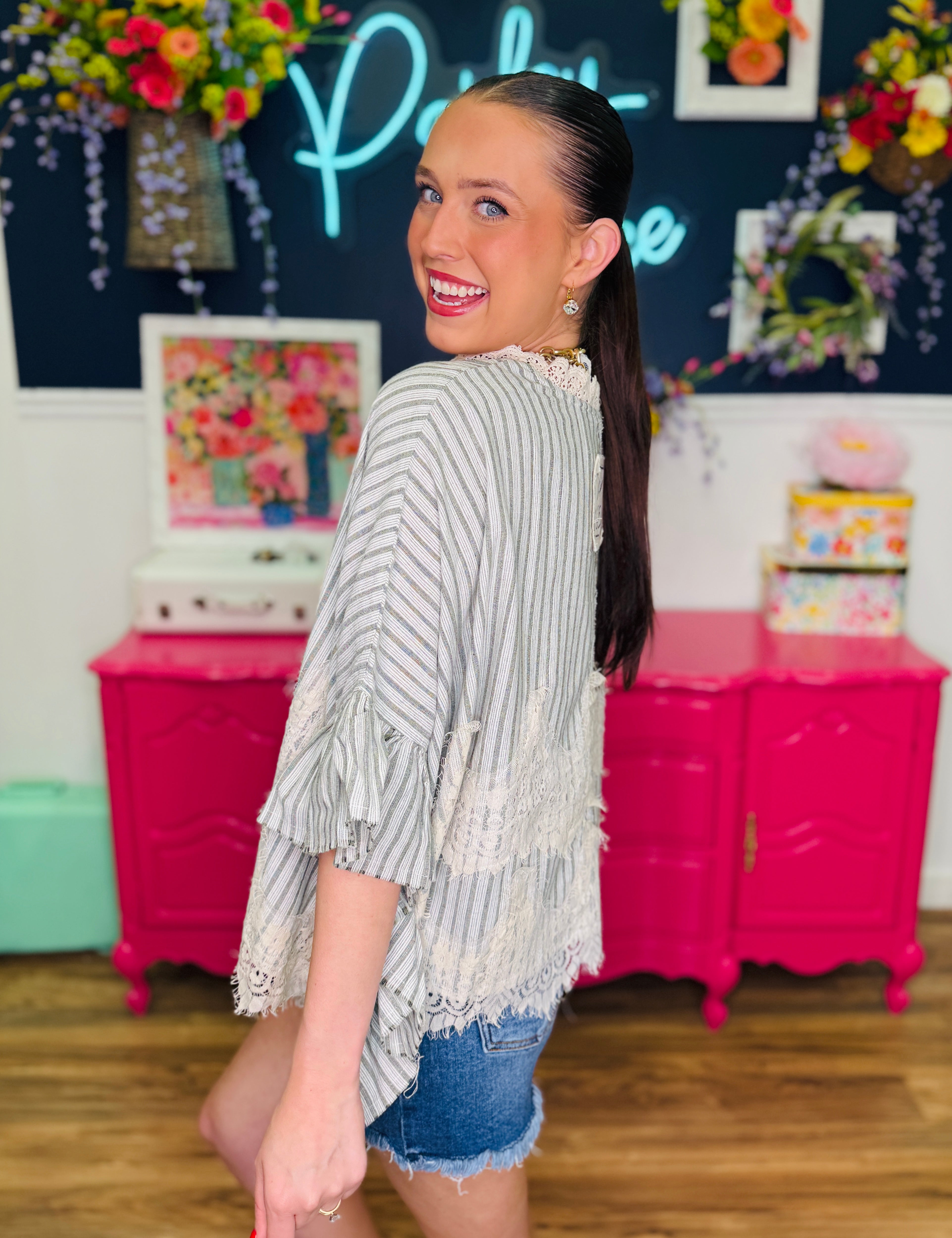 Sweet as Can Be Top - Green