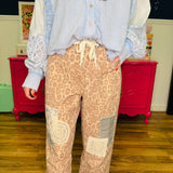 POL On My Way Pants - Leopard Multi