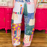 Happy Hues Patchwork Pants