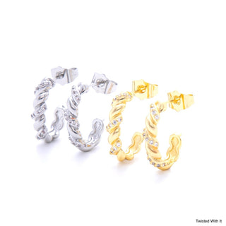 BB LILA - Twisted With It Hoops