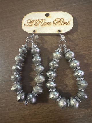 Beaded Teardrop Earrings