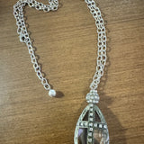 Crystal Cross Pendant Necklace