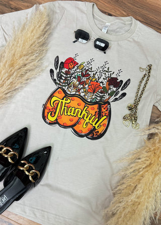Thankful Pumpkin Tee - Crew or Vneck