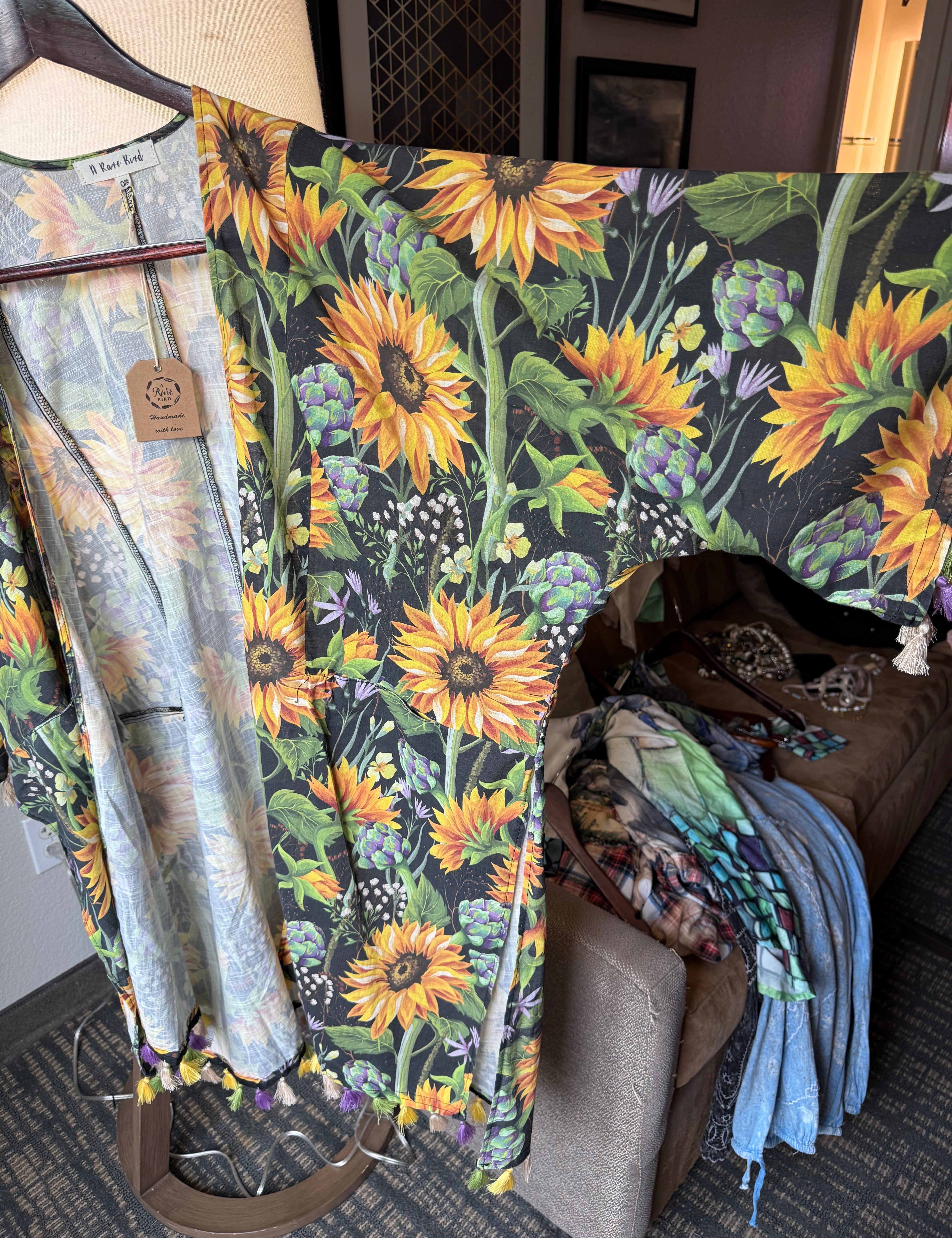 Sunflower Kimono