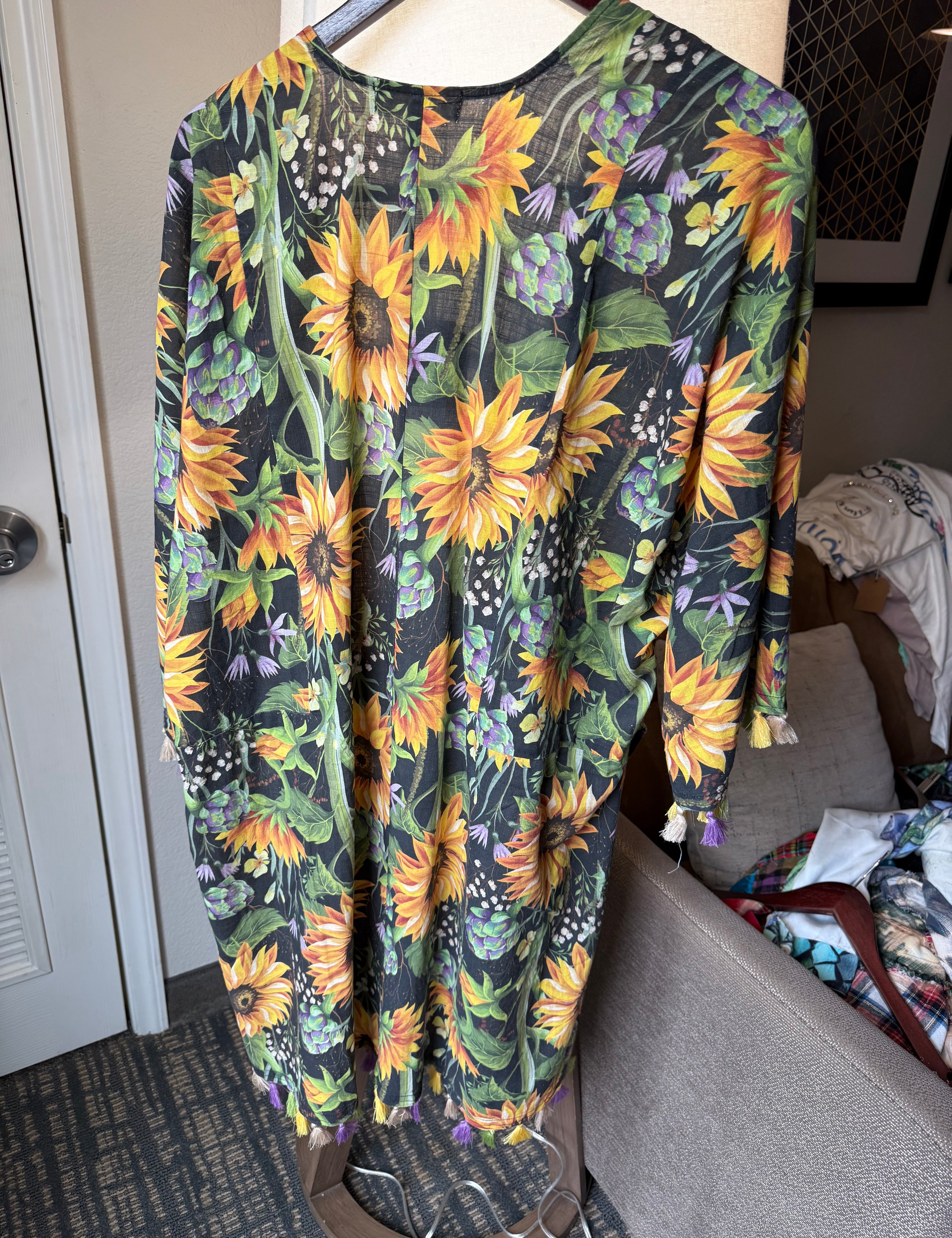 Sunflower Kimono