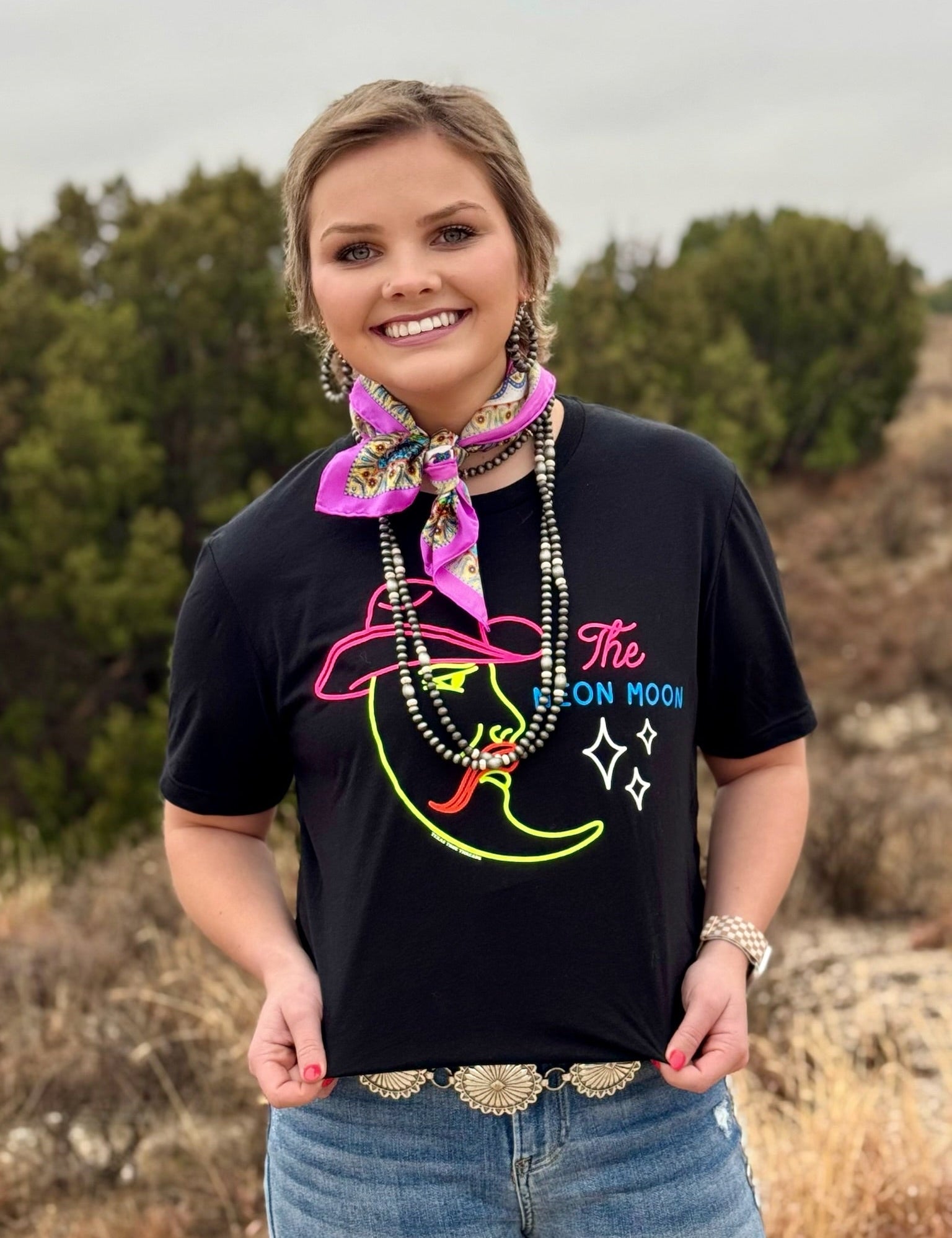 Neon Moon Tee