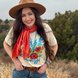 Callie Ann Stelter Bluebonnet Howdy Tee