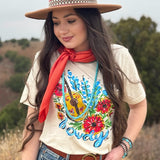 Callie Ann Stelter Bluebonnet Howdy Tee