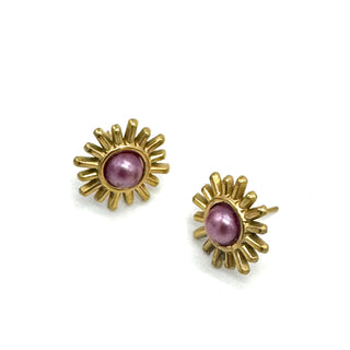 Palm Springs Pearls Starburst Studs