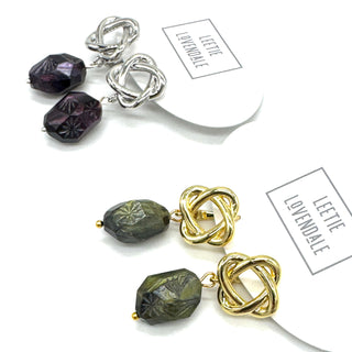 Atomic OmbrÃ© Orbit Drop Earrings