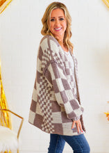 Load image into Gallery viewer, Token of Love Cardigan - Grey/Taupe - FINAL SALE
