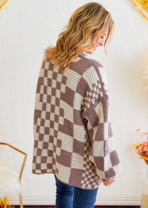 Token of Love Cardigan - Grey/Taupe - FINAL SALE