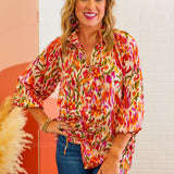 Radiant Charisma Top - Rust - LAST ONES FINAL SALE