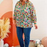 Radiant Charisma Top - Teal - LAST ONES FINAL SALE