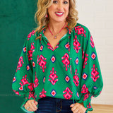 Greatest Way Top - Green* FINAL SALE *