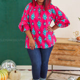 Greatest Way Top - Cherry - LAST ONES FINAL SALE