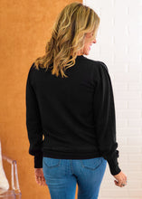 Load image into Gallery viewer, Delightfully Divine Sweater - Black - FINAL SALE
