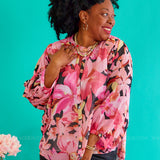 Petals In Power Top - LAST ONES FINAL SALE